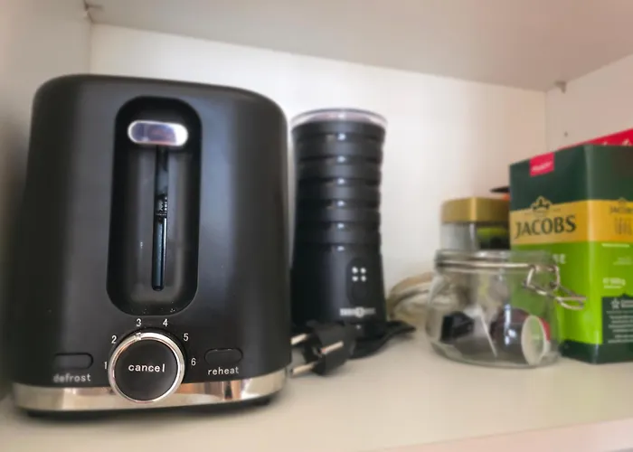 Helles Jugendstilstudio Mit Home-office Und Garten דירה *